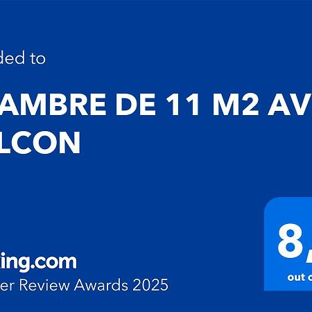 Chambre De 11 M2 Avec Balcon Paris Bagian luar foto